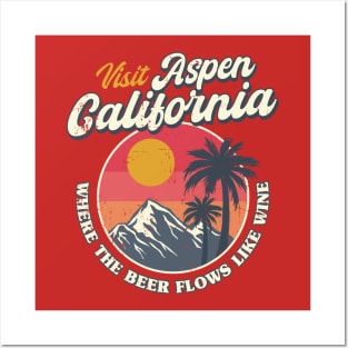 Visit Aspen California Posters and Art